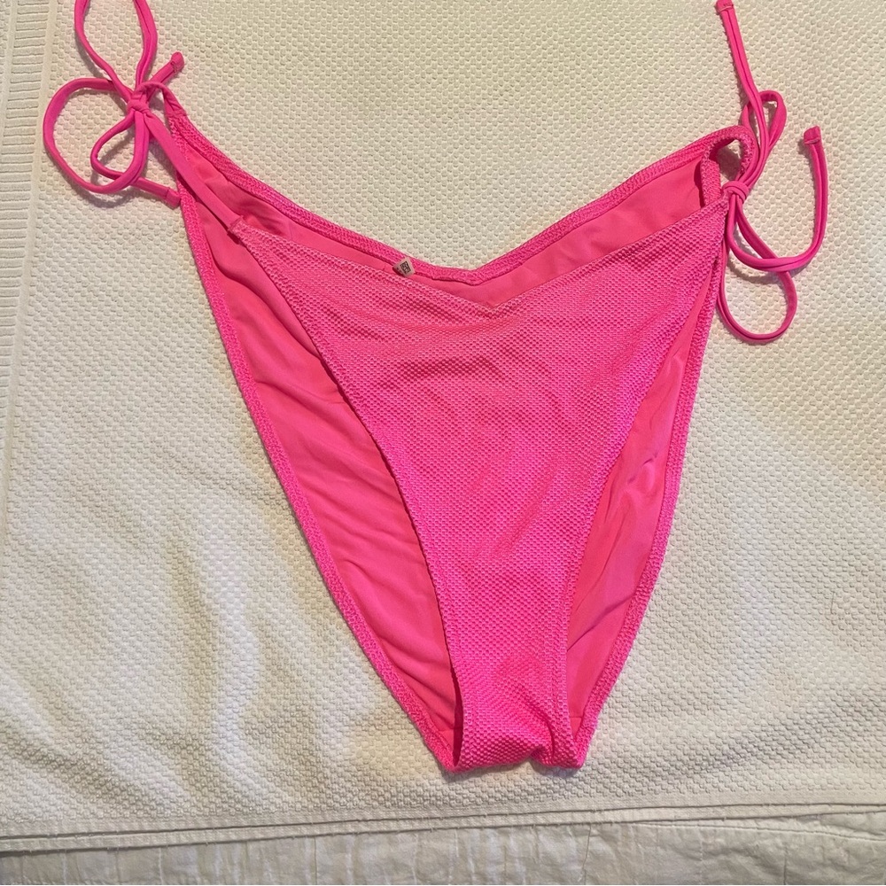 Aerie cheekiest string Pink Bikini Bottom sz XXL